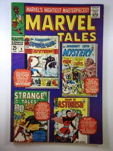 Marvel Tales #8: No Reserve! Marvel Tales #8 - VG+ Shipping:Individual Comics: Flat-rate of $9.99 (1-8 comics) or $19.99 (9+ comics) to anywhere within the contiguous U.S.International: Foreign shipping rates are