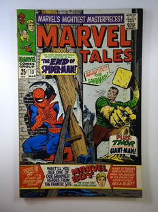 Marvel Tales #13: No Reserve! Marvel Tales #13 - FN- Shipping:Individual Comics: Flat-rate of $9.99 (1-8 comics) or $19.99 (9+ comics) to anywhere within the contiguous U.S.International: Foreign shipping rates are