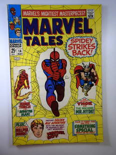 Marvel Tales #14: No Reserve! Marvel Tales #14 - VG/FN Shipping:Individual Comics: Flat-rate of $9.99 (1-8 comics) or $19.99 (9+ comics) to anywhere within the contiguous U.S.International: Foreign shipping rates are