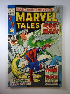 Marvel Tales #19: No Reserve! Marvel Tales #19 - VG/FN Shipping:Individual Comics: Flat-rate of $9.99 (1-8 comics) or $19.99 (9+ comics) to anywhere within the contiguous U.S.International: Foreign shipping rates are