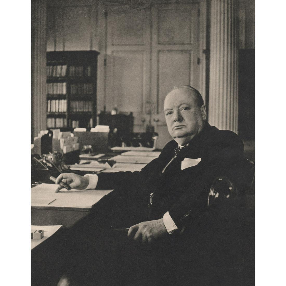 CECIL BEATON -  The Rt. Hon. Winston Churchill, O.M. (1 of 1)