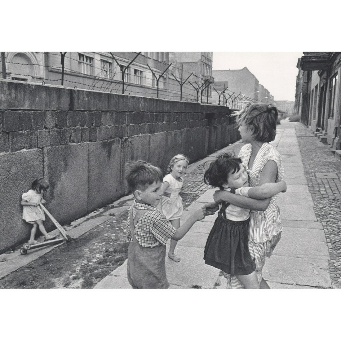 HENRI CARTIER-BRESSON - The Berlin Wall, 1963: Artist: HENRI CARTIER-BRESSON Print Title: The Berlin Wall, 1963 Medium: Sheet-fed Gravure Printing Date: 1960's Printed in Switzerland Image Size approx: 7.75 x 11.5 inches Henri Cartier-Bresson (190