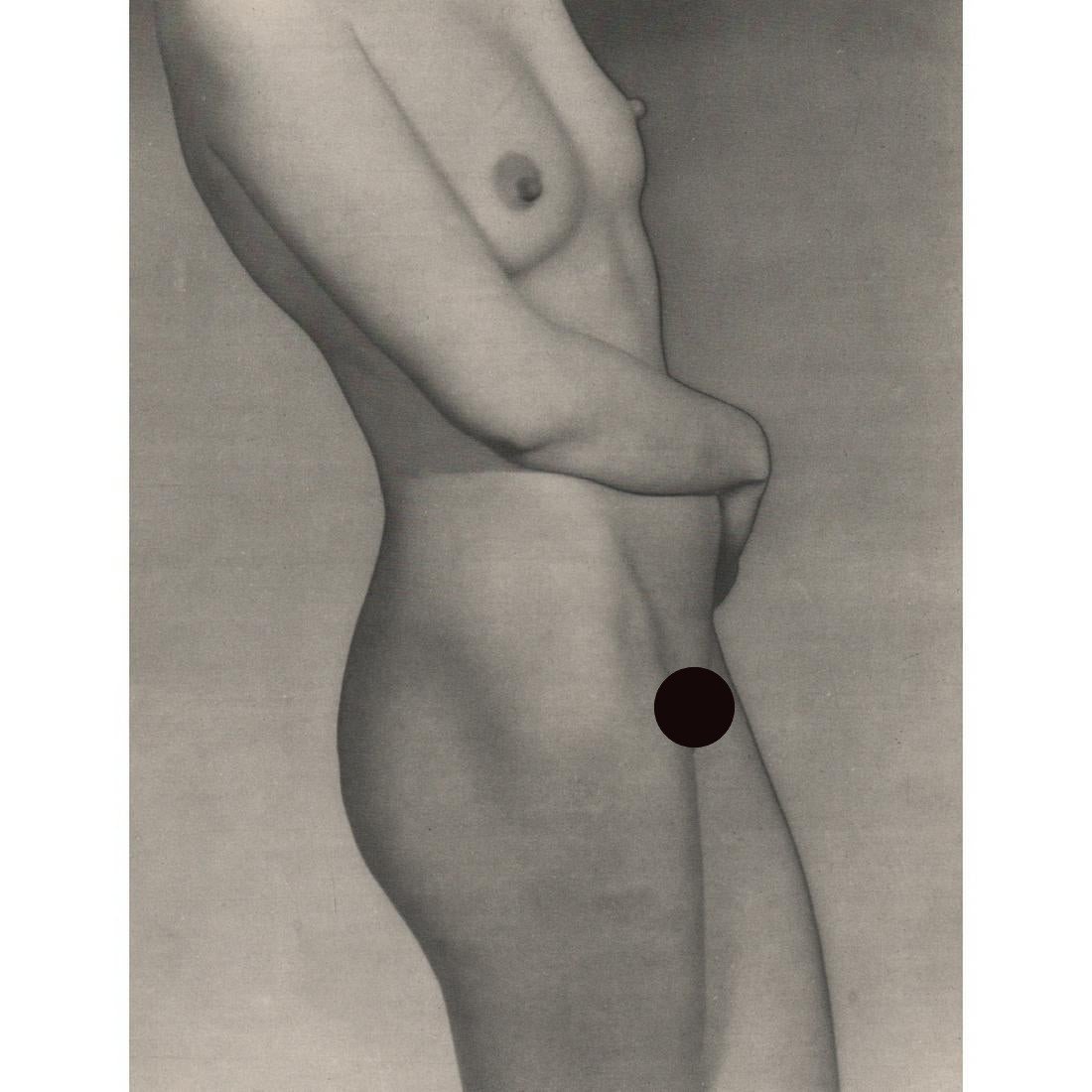LEE MILLER - Nude: Artist: LEE MILLER Print Title: Nude Medium: Sheet-fed Gravure Printing Date: 1930's Printed in Great Britain Image Size approx: 8.25 x 6.5 inches Elizabeth "Lee" Miller, Lady Penrose (1907 – 1977),