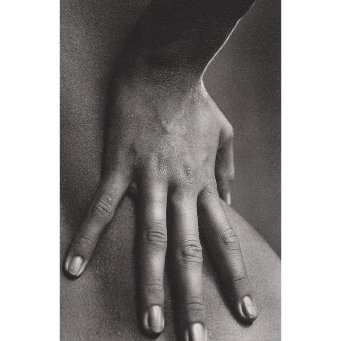 JEANLOUP SIEFF - The Hand on the Hip: Artist: JEANLOUP SIEFF Print Title: The Hand on the Hip, Paris 1964 Medium: Sheet-Fed Gravure Printing Date: 1980's Printed in France Image Size approx: 6.5 x 4.25 inches Jeanloup Sieff (1933-2000) wa