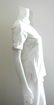 BALENCIAGA PARIS WHITE SHORT SLEEVE TOP BLOUSE SHIRT - 5