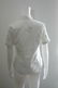 BALENCIAGA PARIS WHITE SHORT SLEEVE TOP BLOUSE SHIRT - 6