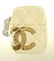 Chanel Ivory Leather Coin Purse - 2
