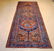 CIRCA 1910's ANTIQUE ULTRA RARE MALAYEER RUG RUNNER