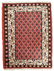 Handmade vintage Indi-Seraband rug 2' x 2.9' (62cm x