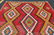 C 1920s ANTIQUE RARE SIZE CAUCASIAN KILIM 6.7x13.8 HIGH - 11