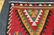 C 1920s ANTIQUE RARE SIZE CAUCASIAN KILIM 6.7x13.8 HIGH - 4