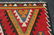 C 1920s ANTIQUE RARE SIZE CAUCASIAN KILIM 6.7x13.8 HIGH - 5