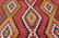 C 1920s ANTIQUE RARE SIZE CAUCASIAN KILIM 6.7x13.8 HIGH - 6