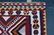 Circa 1930s ANTIQUE RARE SIZE SHRAZ QSHKAI KILIM FLAT - 5