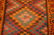 c1920s ANTIQUE VEGY DYE FINE CAUCASIAN KILIM 4.5x10.3 - 12
