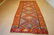c1920s ANTIQUE VEGY DYE FINE CAUCASIAN KILIM 4.5x10.3