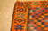 c1920s ANTIQUE VEGY DYE FINE CAUCASIAN KILIM 4.5x10.3 - 4