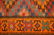 c1920s ANTIQUE VEGY DYE FINE CAUCASIAN KILIM 4.5x10.3 - 8