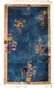 Handmade antique Art Deco Chinese rug 4.1' x 6.10'