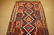 c1920sANTIQUE VEGY DYE RARE COLLECTABLE CAUCASIAN KILIM - 2