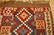 c1920sANTIQUE VEGY DYE RARE COLLECTABLE CAUCASIAN KILIM - 5