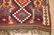 c1920sANTIQUE VEGY DYE RARE COLLECTABLE CAUCASIAN KILIM - 7