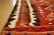c1920s ANTIQUE FINE WOVEN UNIQUE DESIGN CAUCASIAN KILIM - 8