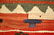 c1920s ANTIQUE FINE WOVEN UNIQUE DESIGN CAUCASIAN KILIM - 9