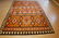c1920s ANTIQUE VEGY DYE FINE CAUCASIAN KILIM 5.4x10