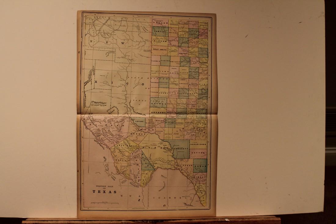 1884 Map of West Texas (1 of 4)