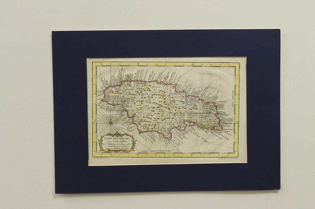 1758 Map of Jamaica (1 of 4)