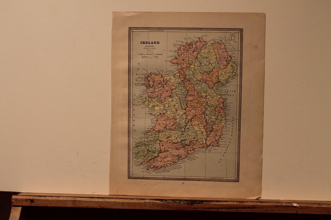 1889 Map of Ireland (1 of 3)