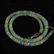 65.32 Ctw 925 Silver 176 Round Multi-Color Fire Opal