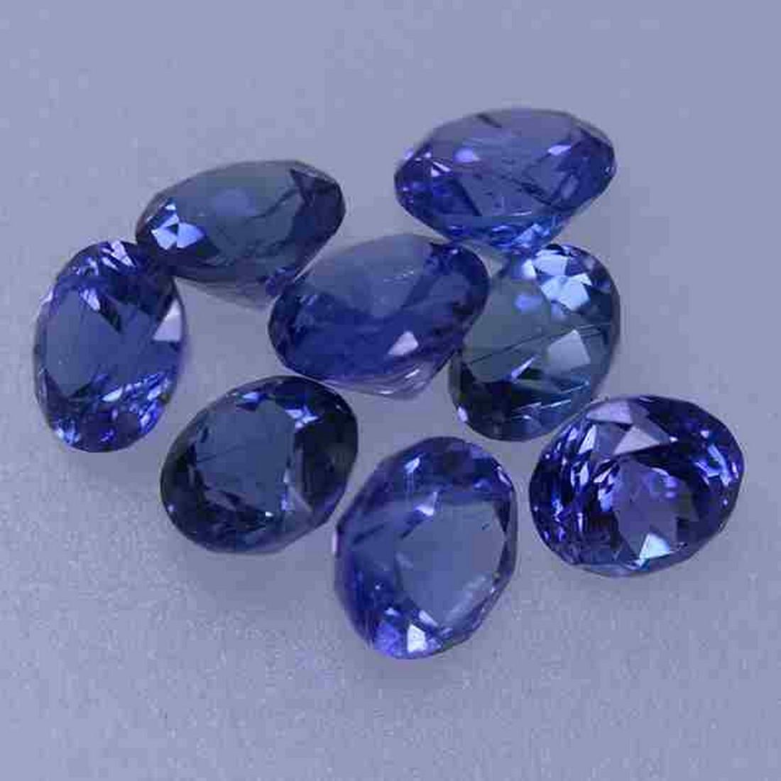6.30 Cts Brilliant Round 8 Pcs Of Tanzanite: Title: 6.30 Cts Brilliant Round 8 Pcs Of Tanzanite Color/Clarity: Round/VS Gemstone Type: Tanzanite Carat Weights: 6.30 Cts Size/Dimensions: 6.20 x 6.17 x 4.22 mm Reserve: $270.00 Shipping: Domestic:
