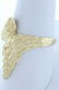 LADIES 14K YELLOW GOLD DIAMOND CUT LONG DOME STYLE FINE - 3