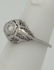 18K WHITE GOLD .20ct DIAMOND VINTAGE FILIGREE RING - 3