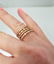NEW 18k ROSE GOLD 1.08ct ROUND DIAMOND BEZEL SET - 10