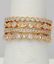 NEW 18k ROSE GOLD 1.08ct ROUND DIAMOND BEZEL SET
