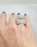 14k WHITE GOLD 6.24ct ROUND DIAMOND FLOWER DOME CLUSTER - 9