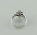 LADIES STERLING SILVER OVAL CABOCHON PINK GEMSTONE FINE - 3