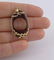 LADIES 14K YELLOW GOLD CUSTOM SYNTHETIC SMOKEY TOPAZ - 5