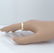 MENS 14k YELLOW GOLD HIGH POLISH PLAIN WEDDING BAND - 5