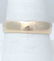 MENS 14k YELLOW GOLD HIGH POLISH PLAIN WEDDING BAND - 6