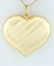 LADIES 14K YELLOW GOLD SATIN HIGH POLISH STRIPED PUFF