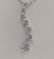 LADIES 14K WHITE GOLD 1/2ct ROUND 7 DIAMOND JOURNEY
