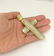 MENS 10k YELLOW GOLD 5.00ct BAGUETTE YELLOW ROUND - 6