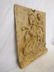 Marble bas-relief - Saint George and the Dragon - 41 x - 18
