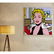 30" ROY LICHTENSTEIN painting, Mixed media printed on - 2