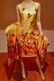 Vtg 1950's Tank Floral dress and Opera Coat reversible - 2