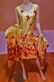 Vtg 1950's Tank Floral dress and Opera Coat reversible - 8